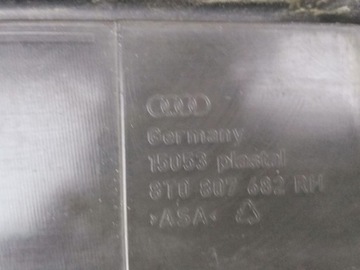AUDI A5 S5 PRAWA LEWA KRATKA ZDERZAKA KOMPLET