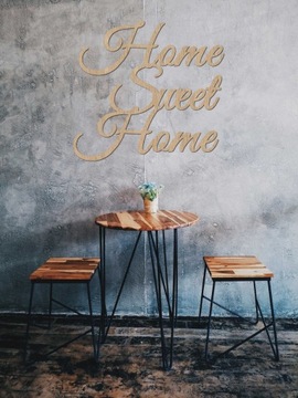 Картина-украшение надпись Sweet Home Vibes 70 см