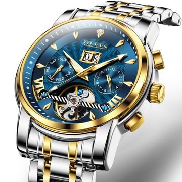 OLEVS 9965 Moda Mechaniczny Męski Zegarki