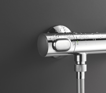 Тропический душ 26 см + смеситель GROHE THERMOSTATIC