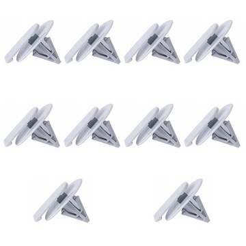 10x SPINKA LISTWY PROGU BŁOTNIKA DO MINI COOPER ONE R50 R53