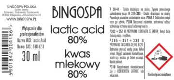 МОЛОЧНАЯ КИСЛОТА 80% 30 МЛ
