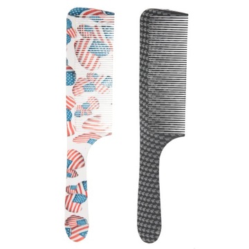 Профессиональная мужская парикмахерская расческа, 2 шт.