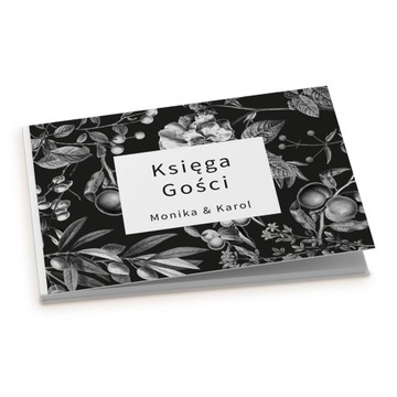 Свадебная гостевая книга 100 страниц. Классическая табличка