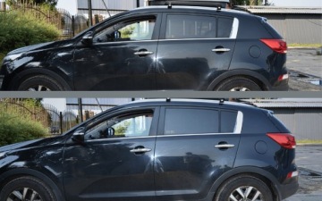 Шторы солнцезащитные козырьки на магнитах для Kia Sportage 3 2010-2015 гг.