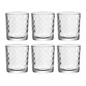 ZESTAW SZKLANEK DO NAPOJÓW WODY 18 SZT SZKLANKI