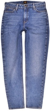 LEE spodnie blue high MOM STRAIGHT _ W28 L33