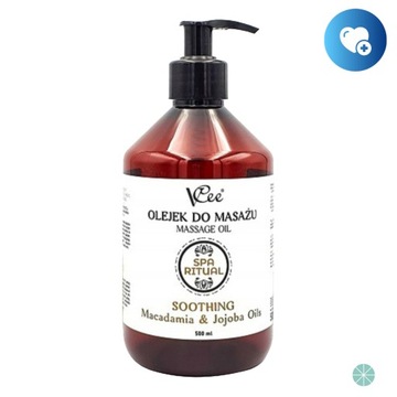 МАСЛО МАКАДАМИИ ДЛЯ МАССАЖА И МАСЛО ЖОЖОБА VCEE NATURAL 500 МЛ