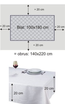 Obrus Plamoodporny Gruby Wzory Producent 140x100