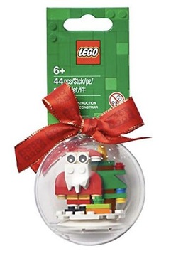 LEGO 854037 ŚWIĄTECZNA BOMBKA Z MIKOŁAJEM