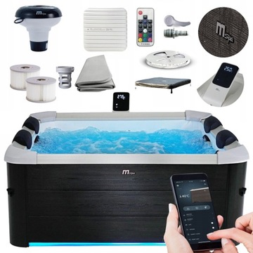 Jacuzzi MSpa Frame Oslo WiFi + PŁYN DEZYNFEKUJĄCY BEZ CHLORU GRATIS!