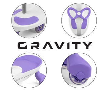 Гравитационный аттракцион со светодиодной подсветкой для детей Gravity Milly Mally