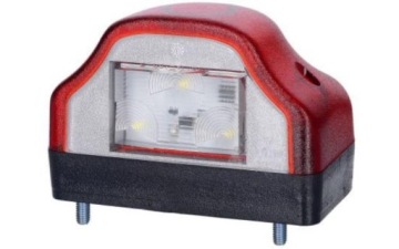 LAMPA OSWIETLENIA TABLICY CZERWONA DIODA