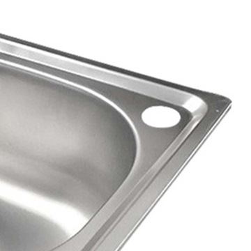 Wpuszczany zlew kuchenny z sitkiem Płyty do czyszczenia węża Toaleta 33 cm x 38 cm