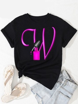 Y2k T-shirty Moda damska koszulka nazwa własna lit