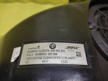 ALFA ROMEO 147 ДИНАМИКА САБВУФЕРА 606942920