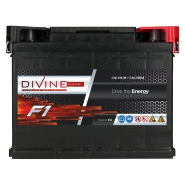 Аккумулятор Divine F1 SMF 12В 60Ач 540А (EN) P+