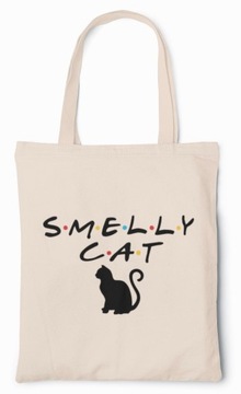 Torba bawełniana friends przyjaciele smelly cat kultowy tekst prezent
