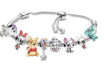 BRANSOLETKA ZESTAW CHARMS MYSZKA MICKEY TOY STORY
