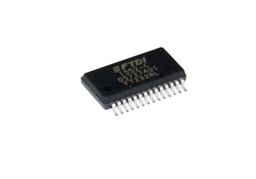 FT232RL PROGRAMOWALNY FTDI ORYGINAŁ KONWERTER USB-RS232 SSOP28 FT232 UART