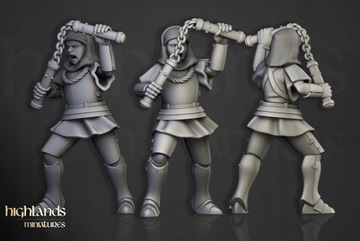 Молодые сестры - 5 шт - Highlands Miniatures.