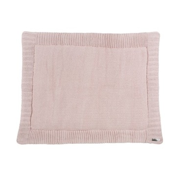 Meyco Baby Relief Mixed velvet mata do kojca - pink - 77x97cm