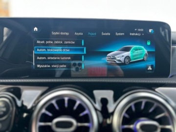Mercedes Klasa A W177/V177 Hatchback AMG 2.0 A35 306KM 2019 Mercedes-Benz Klasa A 35 AMG 4 MATIC Night PakietPremium PlusBurmesterSalo, zdjęcie 20