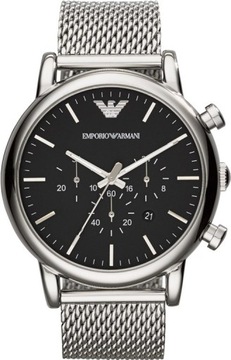 +GRAWER Emporio Armani ZEGAREK MĘSKI EMPORIO ARMANI AR1808 - LUIGI (zi038a)