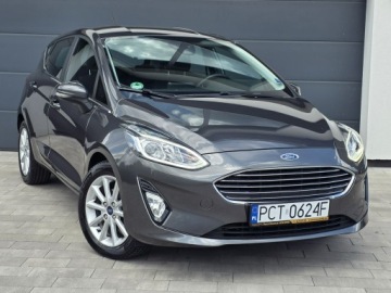 Ford Fiesta VIII Hatchback 3d 1.0 EcoBoost 100KM 2019 Ford Fiesta TITANIUM bezwypadkowy / bardzo zadbany