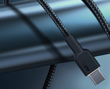 Kabel USB typ C - USB typ C Aukey CB-NCC1 1 m czarny