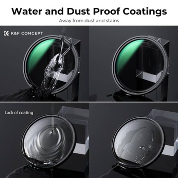 Магнитный фильтр K&F VND 1-5 стоп Nano 77 мм