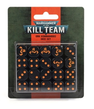 KILL TEAM: ORK KOMMANDOS DICE SET ( kości )