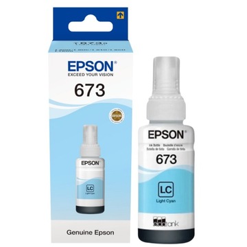 Epson oryginalny tusz 673 T6735 C13T67354A light c
