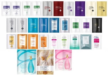 AVON Zestaw 10 PRÓBEK do TWARZY i CIAŁA *MIX*