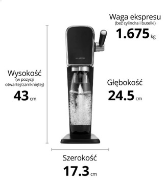 SODASTREAM Сатуратор АРТ черный для воды PEPSI