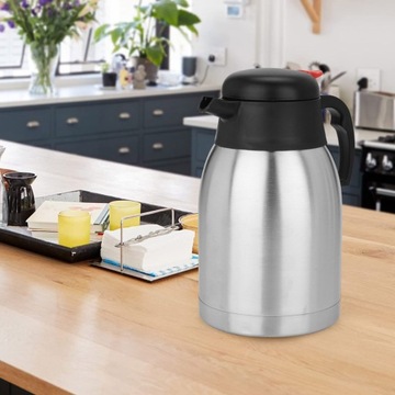 ТЕРМОКУВШИН МЕТАЛЛИЧЕСКИЙ КУВШИН 1,5 Л С КРЫШКОЙ