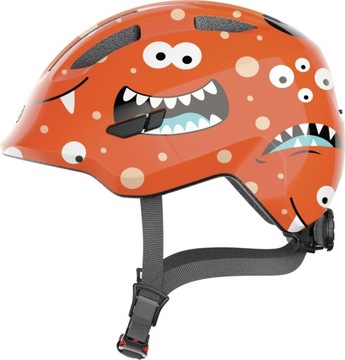 Kask dziecięcy Abus Smiley 3.0 Orange Monster M 50-55