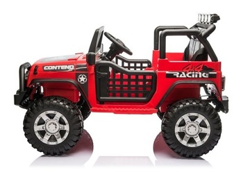 АВТОМОБИЛЬ НА АККУМУЛЯТОРЕ БОЛЬШОЙ ДЕТСКИЙ ДЖИП 4х4 Мягкие колеса из ЭВА-кожи