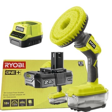 ВРАЩАЮЩАЯСЯ МОЮЩАЯ ЩЕТКА 18В Ryobi ONE+ R18CPS 2Ah