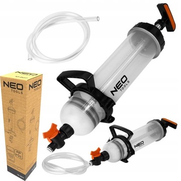 ШПРИЦ МАСЛЯНЫЙ ВСАСЫВАТЕЛЬ ТОРМОЗНАЯ ЖИДКОСТЬ ТОПЛИВО 1,5 Л НЕО СМАЗКА