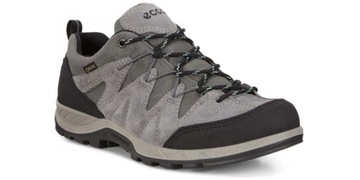 ECCO Buty trekkingowe damskie ECCO YURA szare skórzane GORE-TEX 35