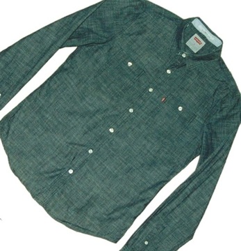 LEVI'S KOSZULA JEANSOWA MĘSKA r. M