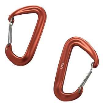 Karabinek H&L Warvil 12 kN, karabińczyk Orange
