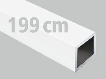 Profil aluminiowy 30x30x1,5 biały matowy rura 2m