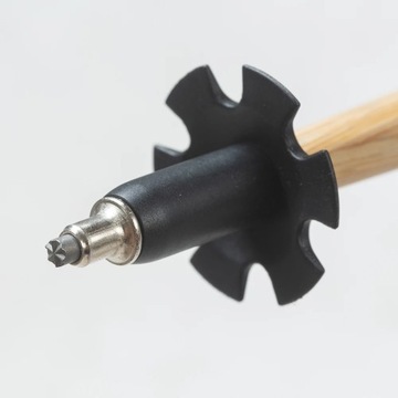 Сверхлегкие бамбуковые палки, обернутые карбоном, 100% складные, сверхлегкие, 5 секций.