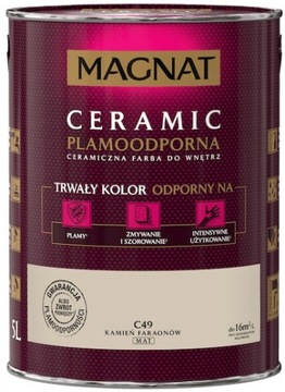 FARBA DO ŚCIAN MAGNAT CERAMIC 5L KAMIEŃ FARAONÓW