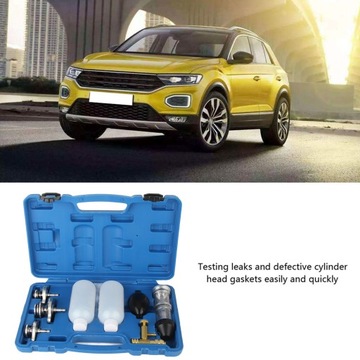 Тестер течи прокладок головки блока цилиндров CO2 с 3 байонетными адаптерами