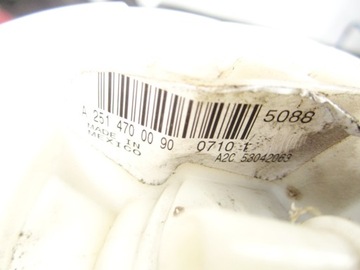 PLOVÁK FILTR PALIVA SENZOR ÚROVNI MERCEDES ML W164 3.5 V6 BENZÍN