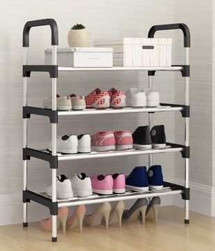 ПОЛКА ДЛЯ ОБУВИ ПОДСТАВКА КНИЖНЫЙ ШКАФ ПОЛКА 4 УРОВНЯ