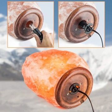 LAMPA SOLNA 8kg JONIZATOR sól Himalajska